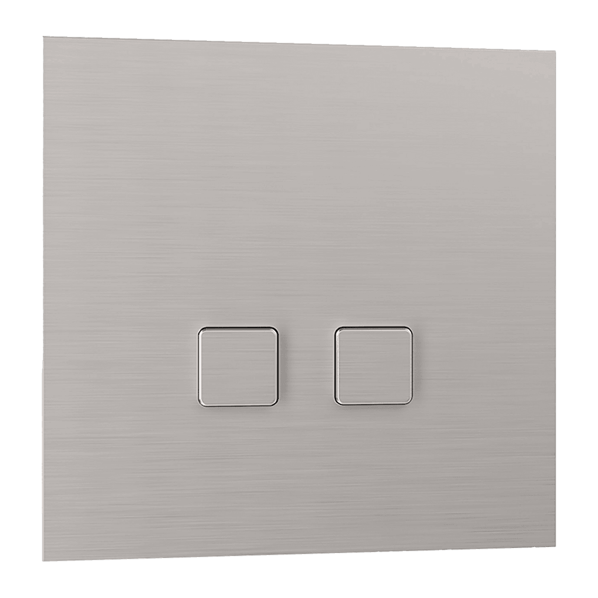 Light & Button · Nickel · Pulsador doble
