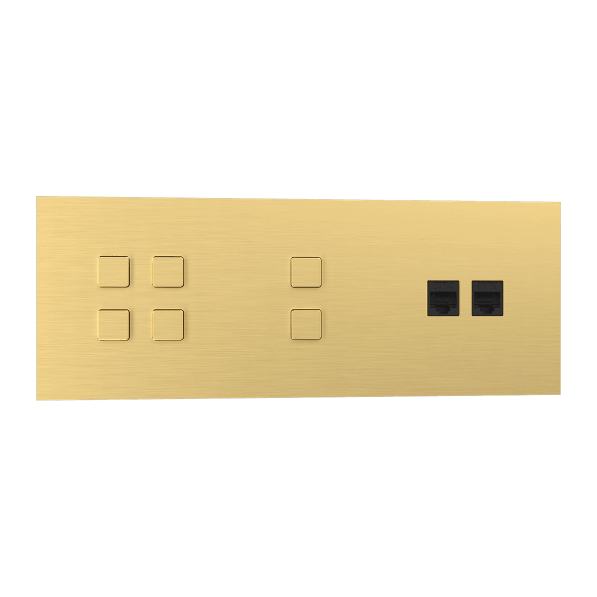 Light & Button · Gold · Panel combinado