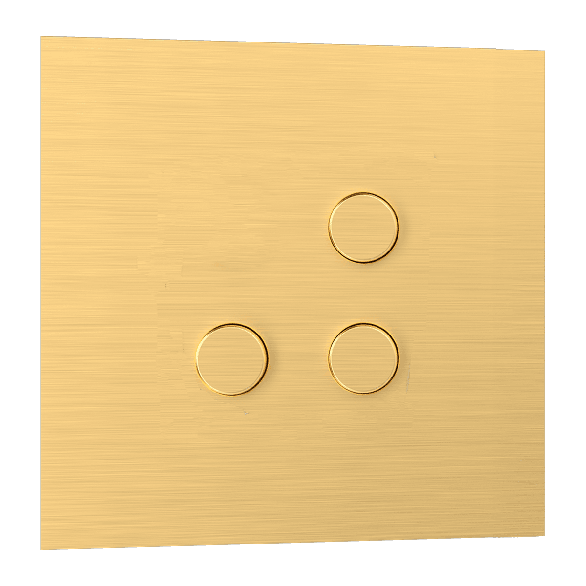 Light & Button · Gold · Pulsador múltiple