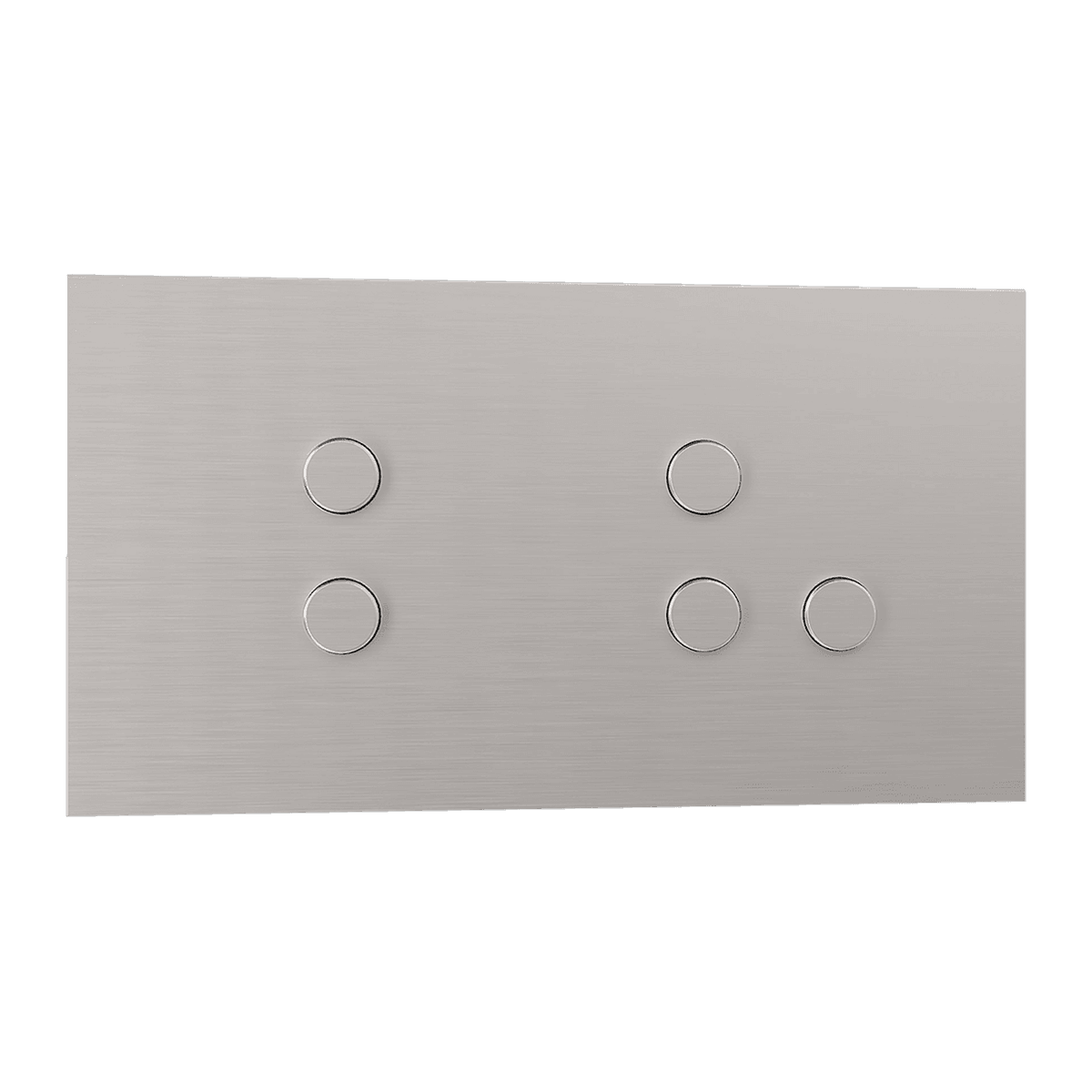 Light & Button · Nickel · Pulsador múltiple